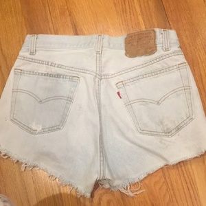 High Waisted Vintage Levi Cut-Off Shorts